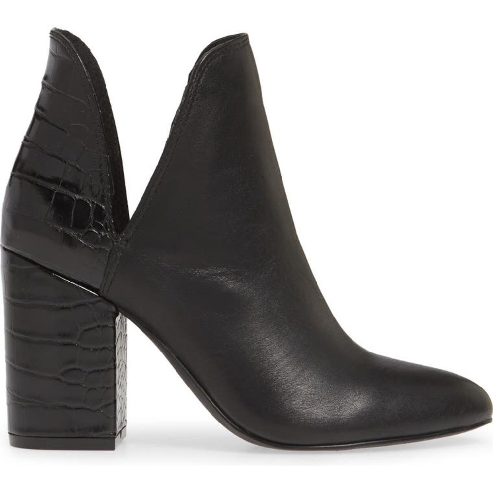 Steve Madden Rookie Boots Leather Black Size 7.5